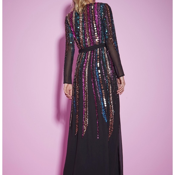 NWT | Nasty Gal Studio For Your Best Moves Sequin Dress | size 4 | SOLD OUT - Picture 3 of 4